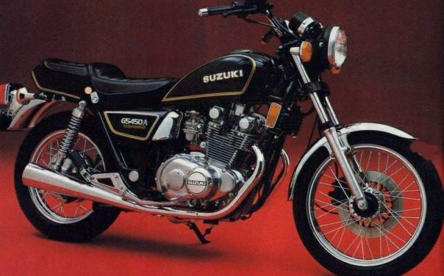 Cubierta de asiento de motocicleta Suzuki GS450L GS300L 1982-83 