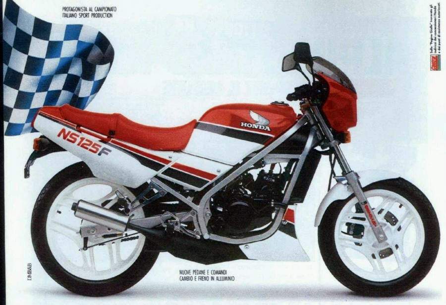 Honda ns 125f #5