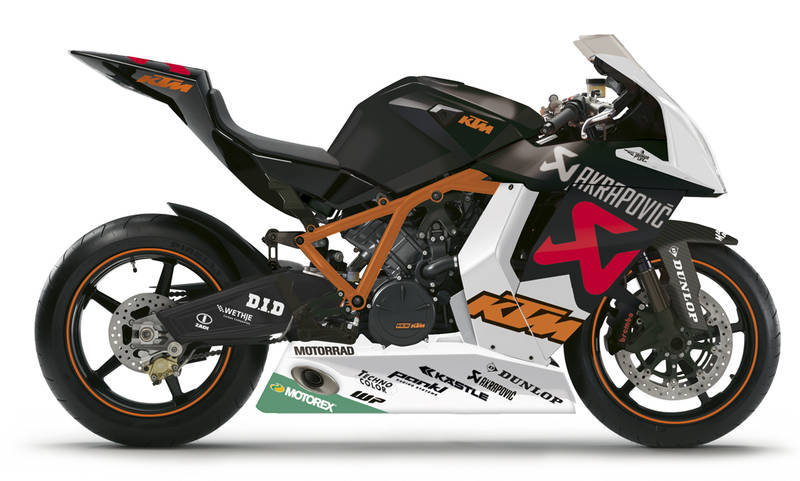 KTM 1190 RC8 R McWilliams Limited Edition Sport Bike