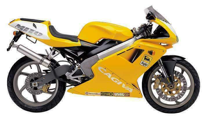 Cagiva Mito 125 Yellow