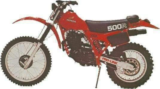 81 Honda xr500r specs #2
