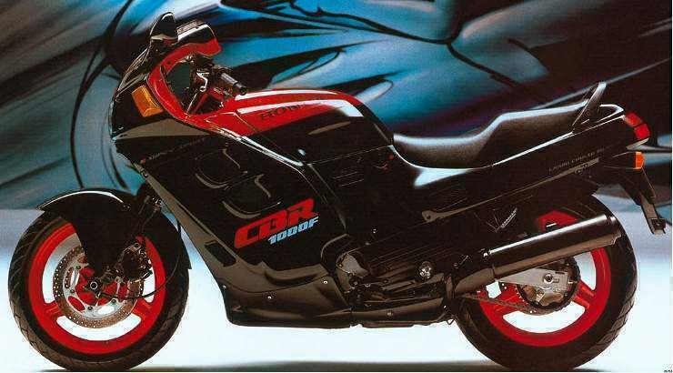 1988 Honda cbr 1000 hurricane specs #1