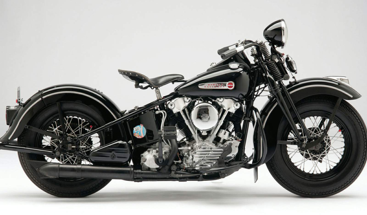 Motorbike Harley Davidson Knucklehead Model 47fl 1947 For Sale Postwarclassic