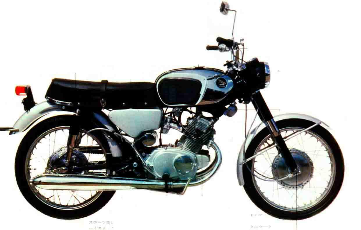 1967 - 1969 Honda CB 125 Benli