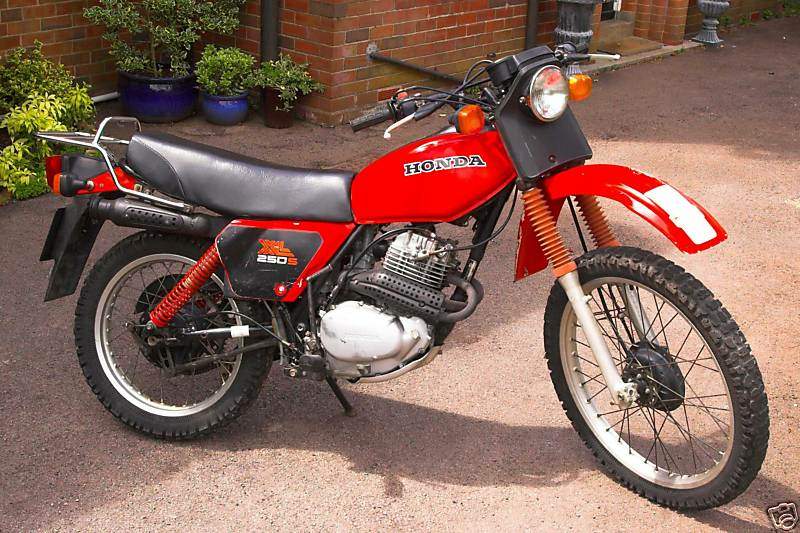 1978 Honda Xl 250s