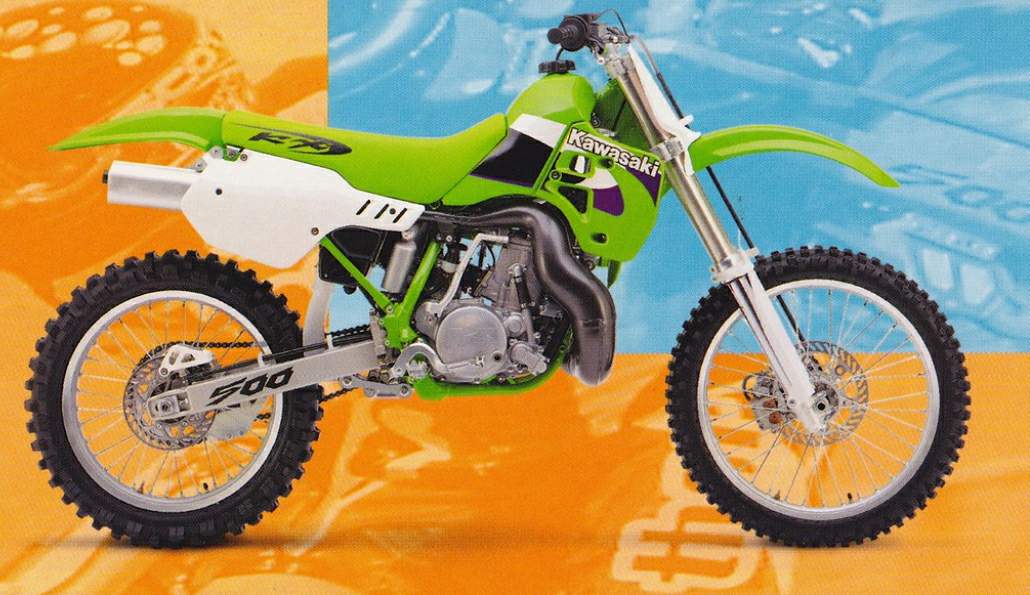 lotteri Orphan Formode 1999 - 2001 Kawasaki KX 500