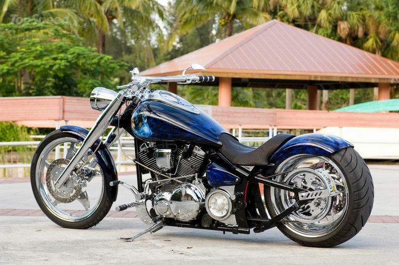 yamaha road star chopper