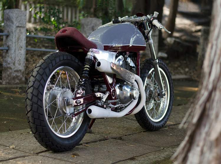 Yamaha SRV250 Cafe Bobber