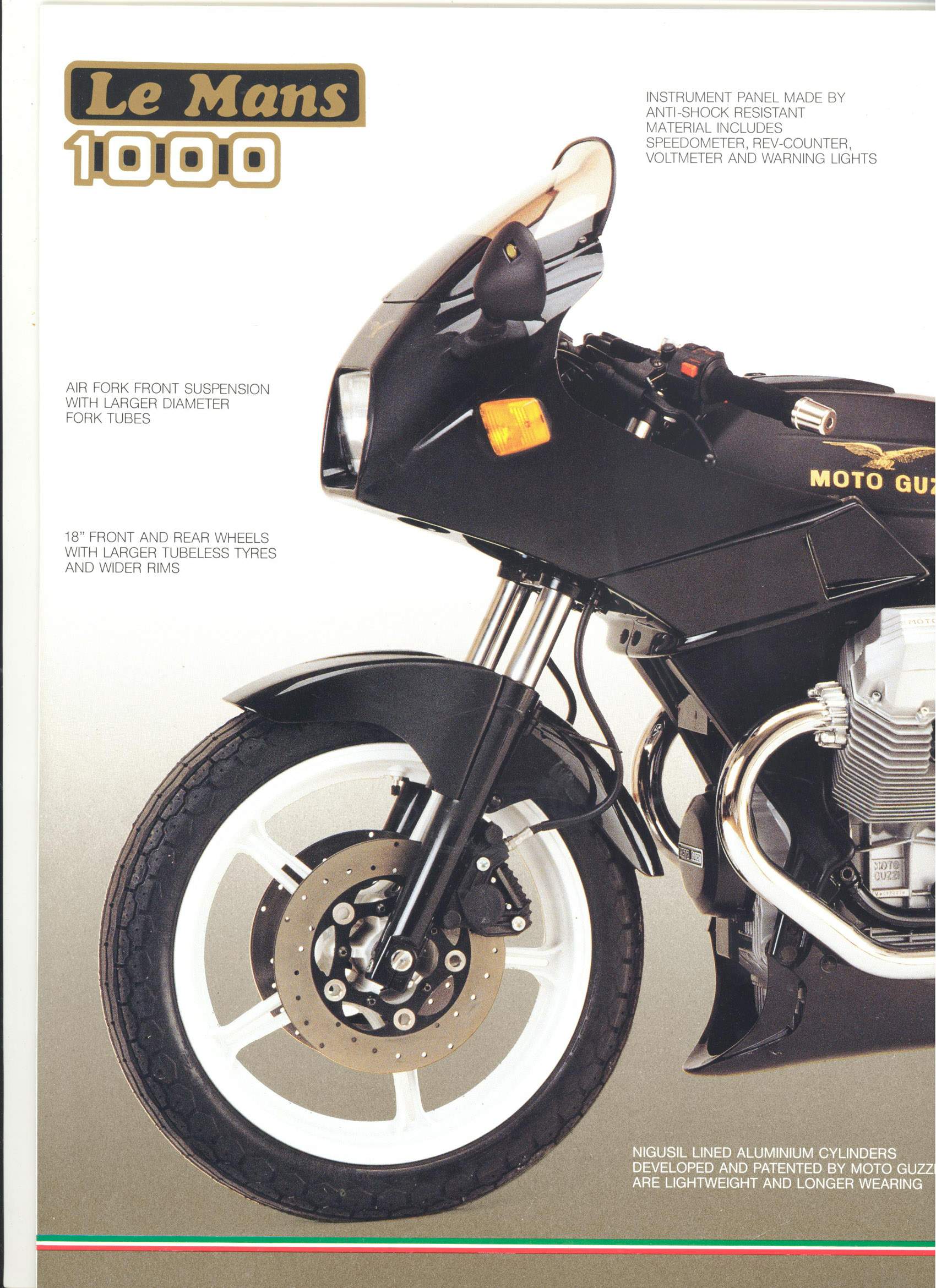 Adesivo per Moto Guzzi 1000 Le Mans kit