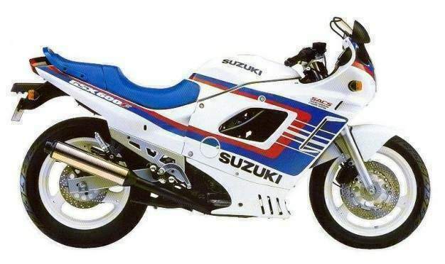 1990 - 1991 Suzuki GSX 600F