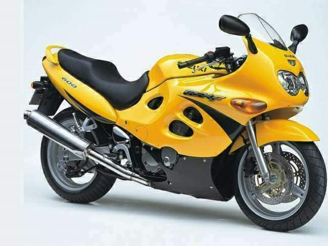 esfuerzo cubrir apretado 1998 - 1999 Suzuki GSX 600F Katana