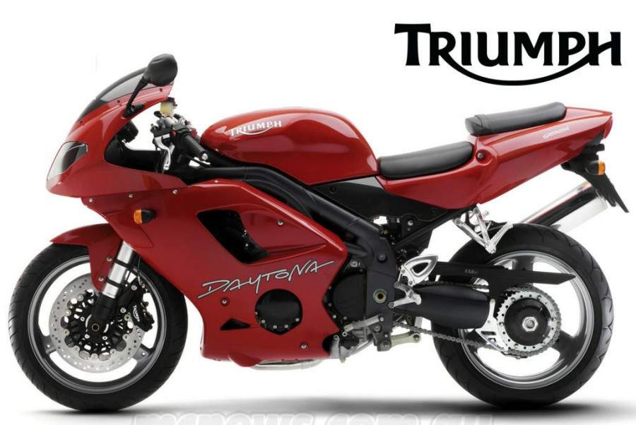 Seks overskud implicitte Triumph Daytona 955i