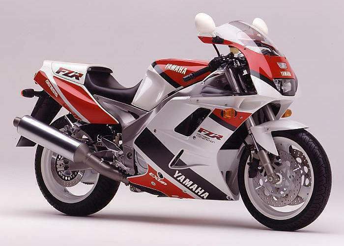 Pligt foretrækkes hund 1992 Yamaha FZR 1000 EXUP
