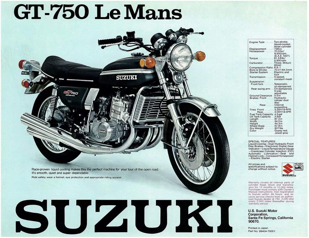 1975 Suzuki GT 750