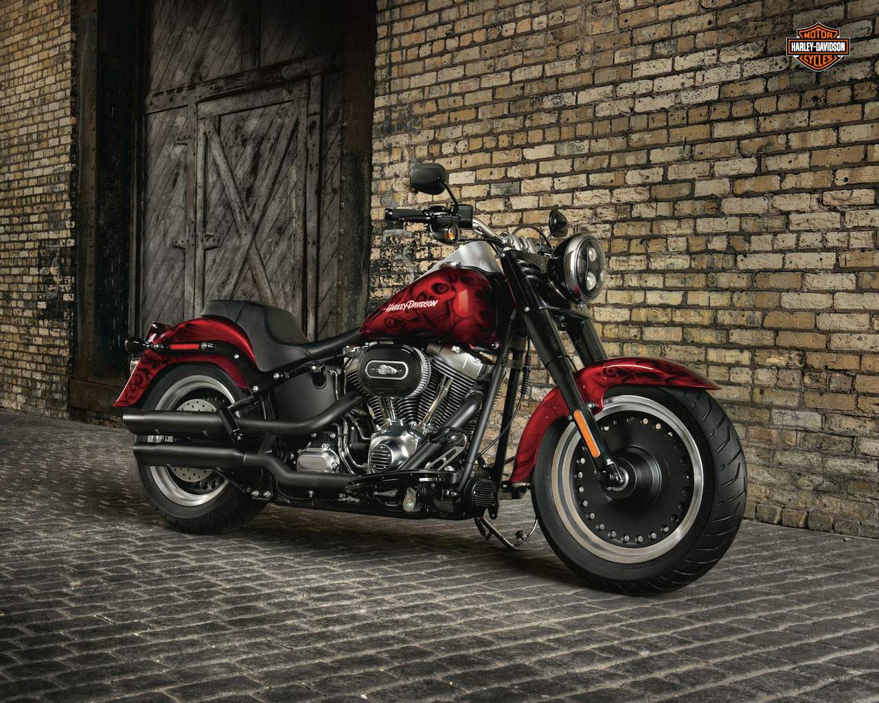 harley fat boy low