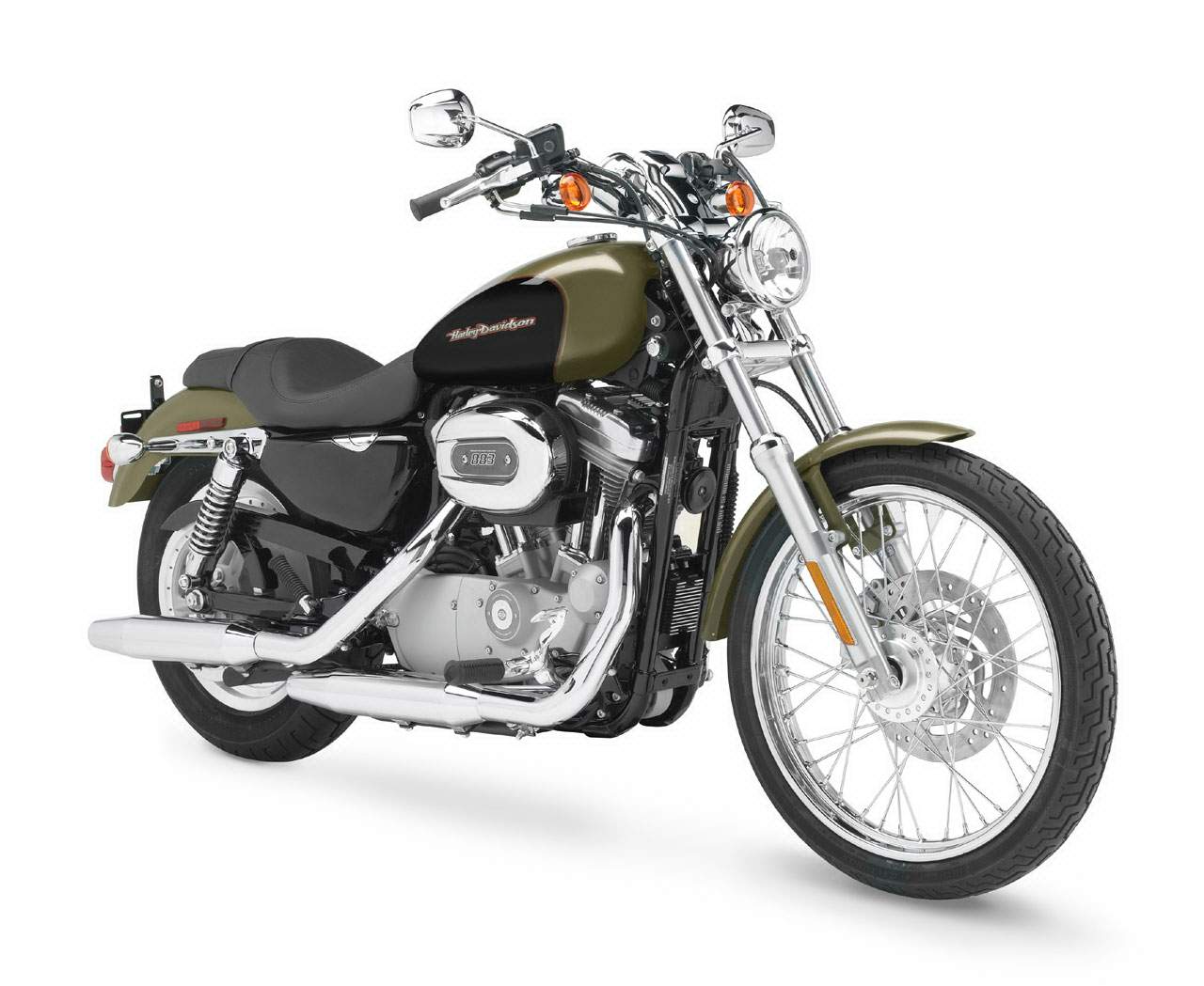 støtdempere til Harley Davidson Sportster XL 883 1200 11" senke 