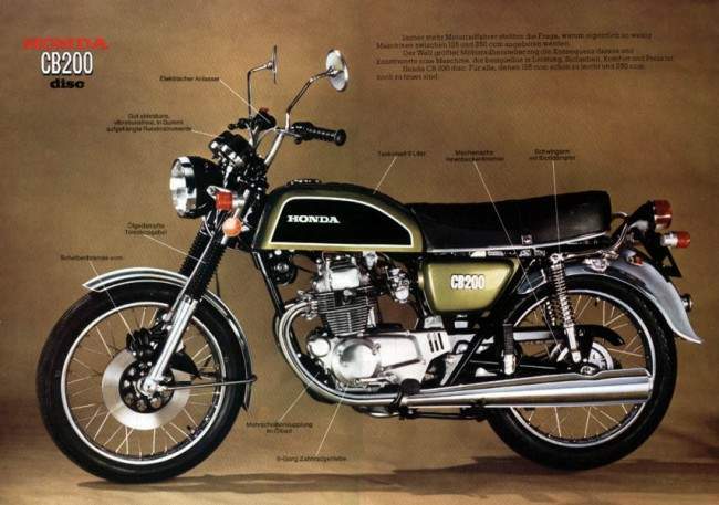 1972 Honda CB 200