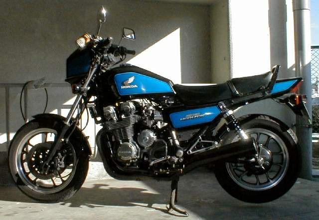 1986 Honda CBX 750 F specifications and pictures