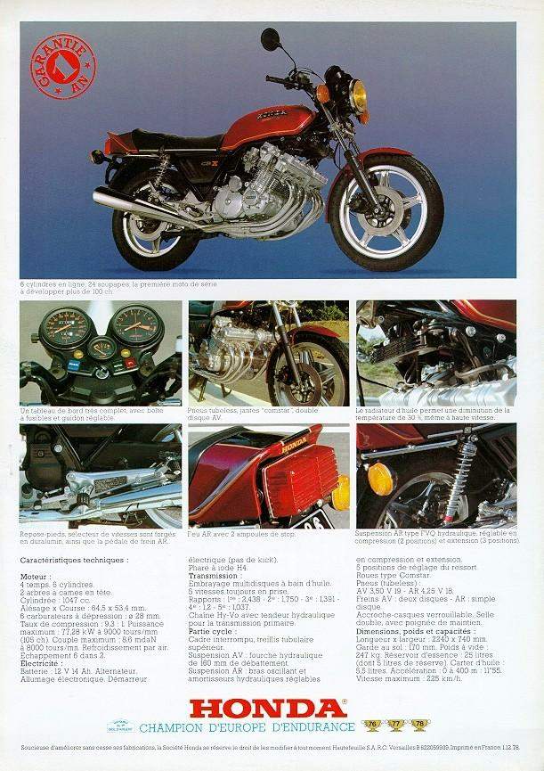 Honda CBX 1000 - xBhp Machines