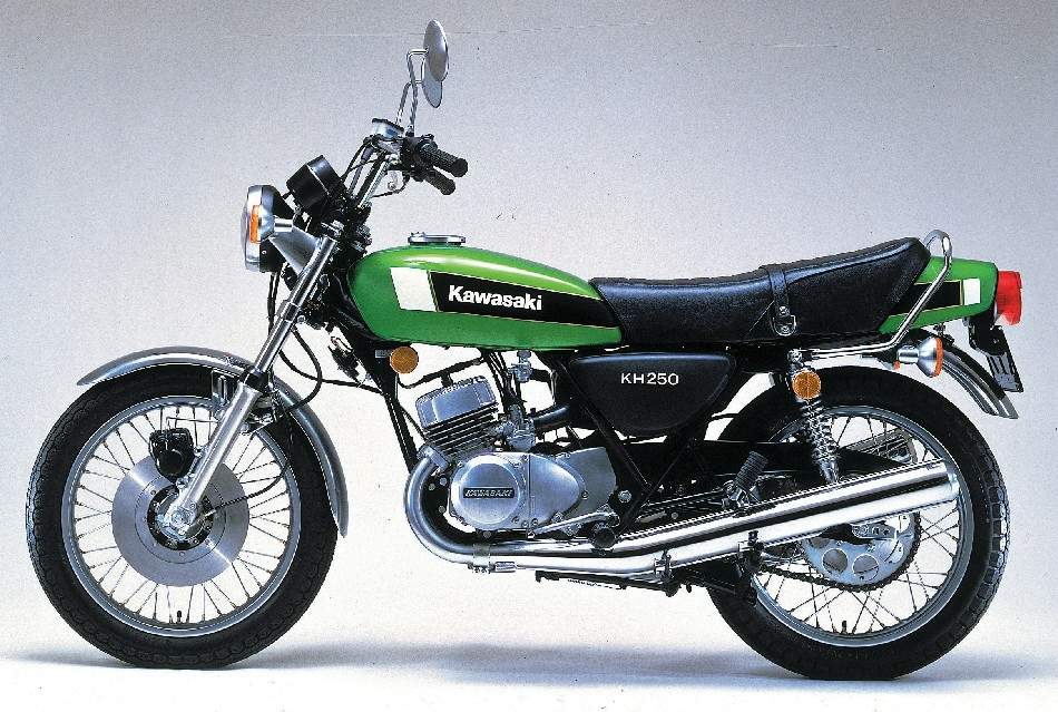 I øvrigt Ræv manifestation Kawasaki KH250