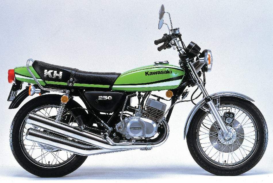 I øvrigt Ræv manifestation Kawasaki KH250