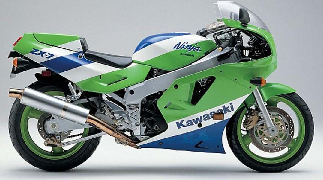 På kanten junk Begivenhed 1989 Kawasaki ZX-R 750-H1