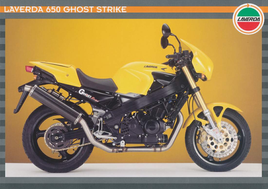 Мотоцикл Laverda 650 Ghost 1996 обзор