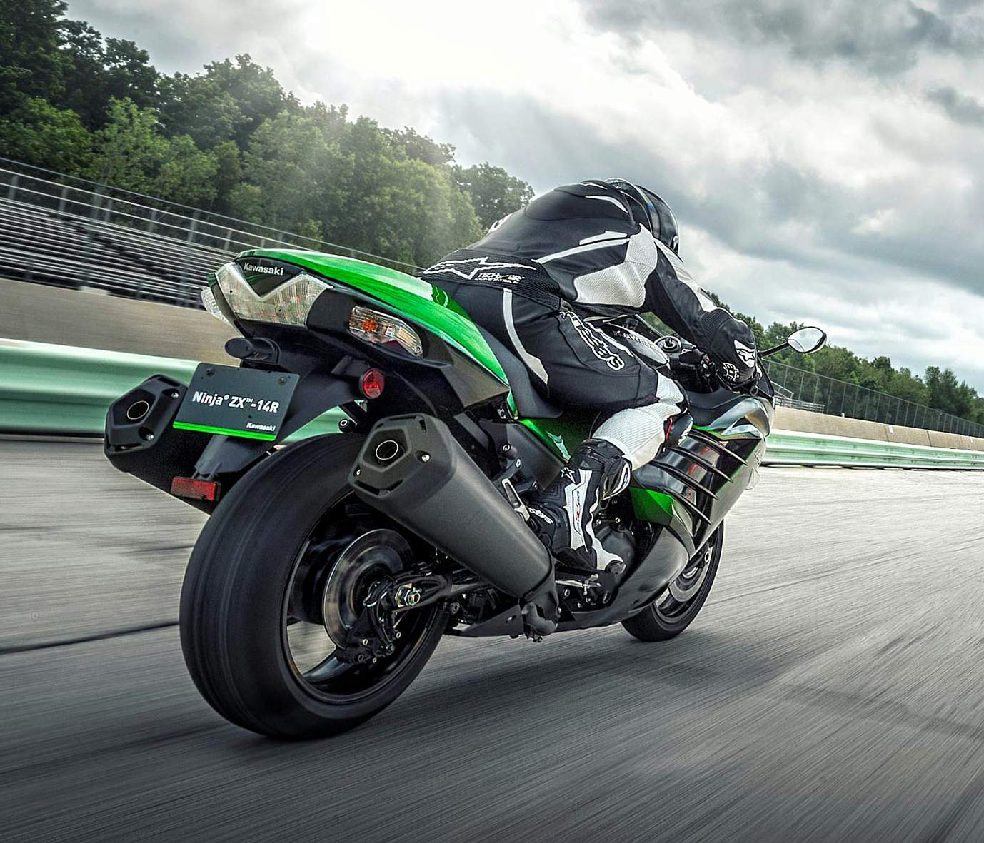 trend Afskedige Blive opmærksom 2017 - 2018 Kawasaki ZZ-R 1400 / ZX 14R