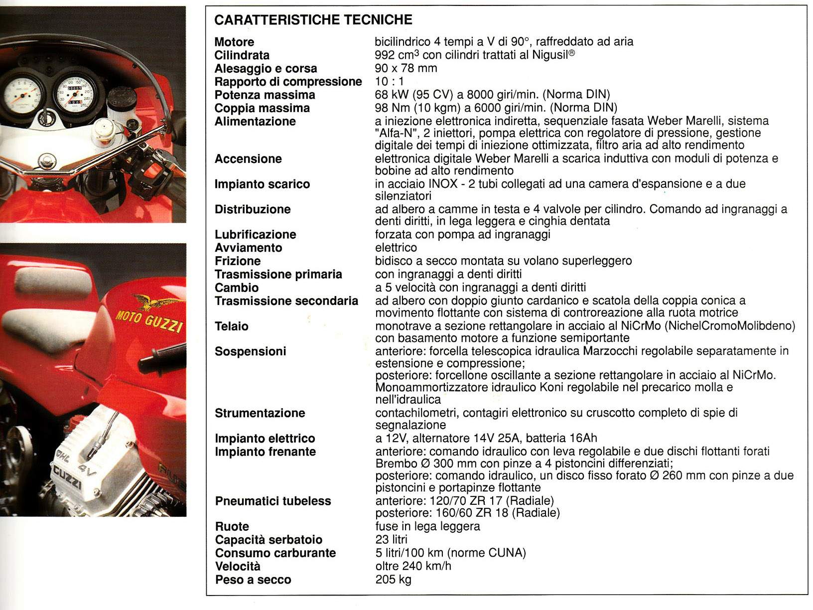 Leva Freno Moto Guzzi Daytona 1000 - Sport 1100