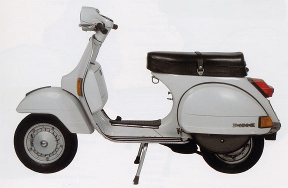 Scooter PIAGGIO VESPA PX 200 198 cc years 2000, night bl…