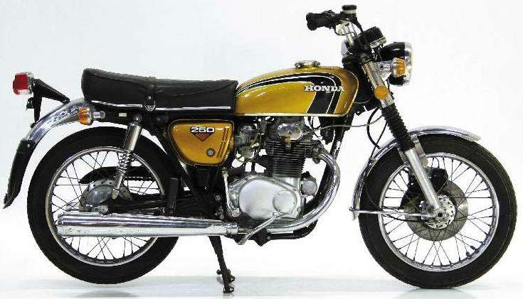 1972 - 1974 Honda CB 250