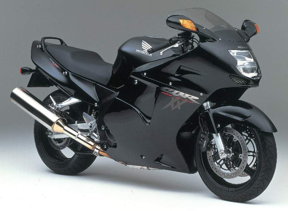 Knooppunt Shinkan vrouwelijk 1997 Honda CBR 1100XX Super Blackbird