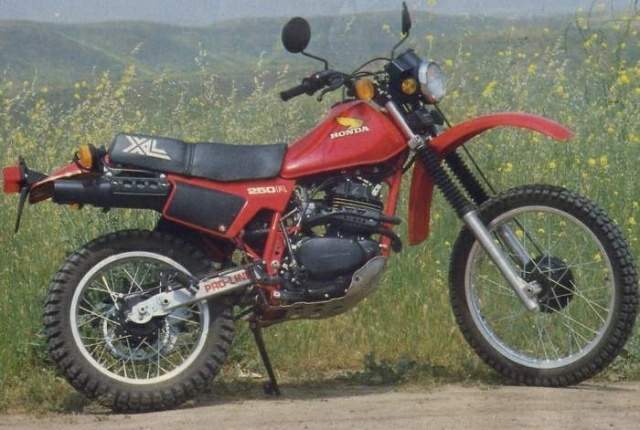 19 Honda Xl 250r