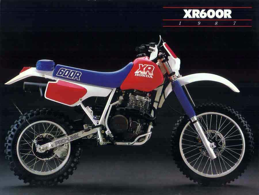 1988 xr600r specs