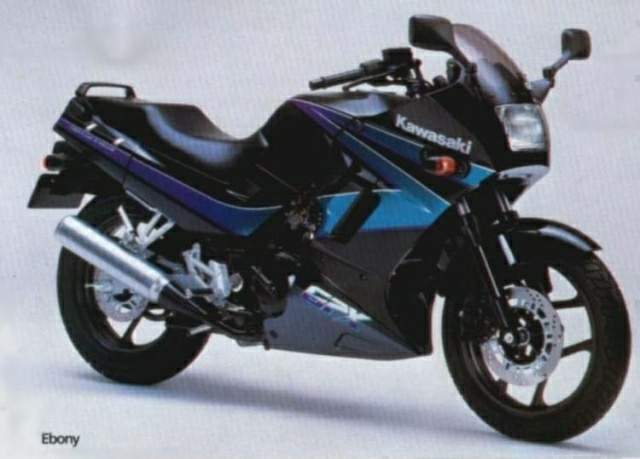 parallel mest Trænge ind 1990 - 1992 Kawasaki GPX250R
