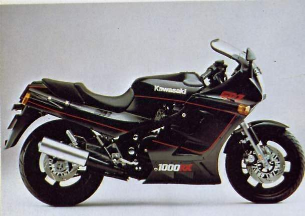 skøjte I navnet ligevægt Kawasaki GPZ1000RX