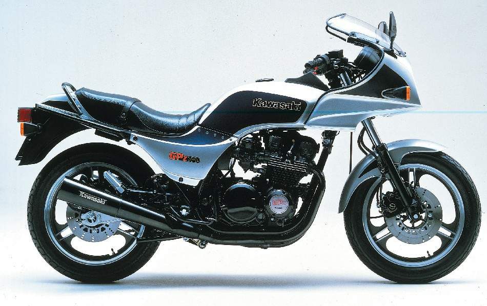 Arctic labyrint Lappe 1983 Kawasaki GPz 750F