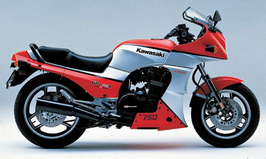 insekt sko stramt 1985 Kawasaki GPz 750R Ninja / ZX 750R