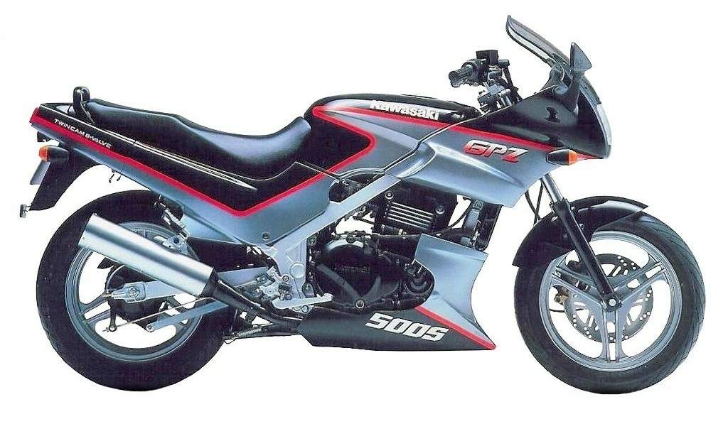 5 X Verkleidungs Gummi Kawasaki GPZ 500 S EX500D 1994-2003