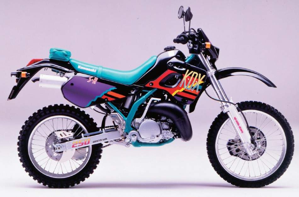 overflade forklædt produktion Kawasaki KDX250R