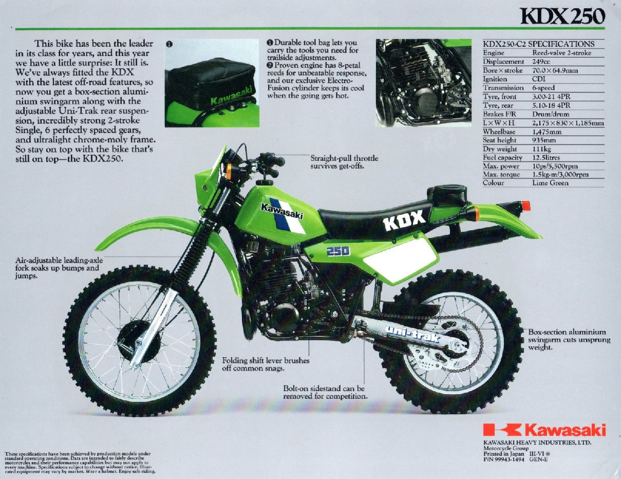 Kawasaki Kdx250