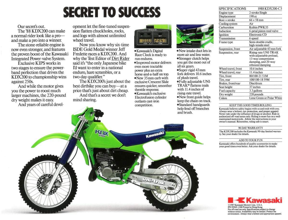 Kawasaki KDX 200