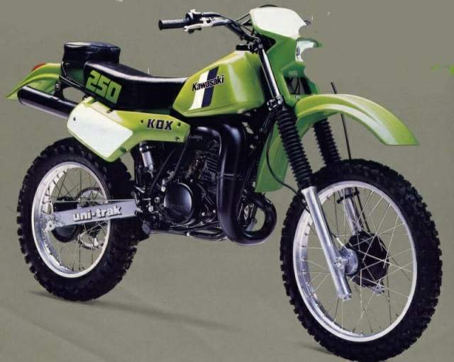 Stereotype Kloster bryder daggry 1983 Kawasaki KDX 250