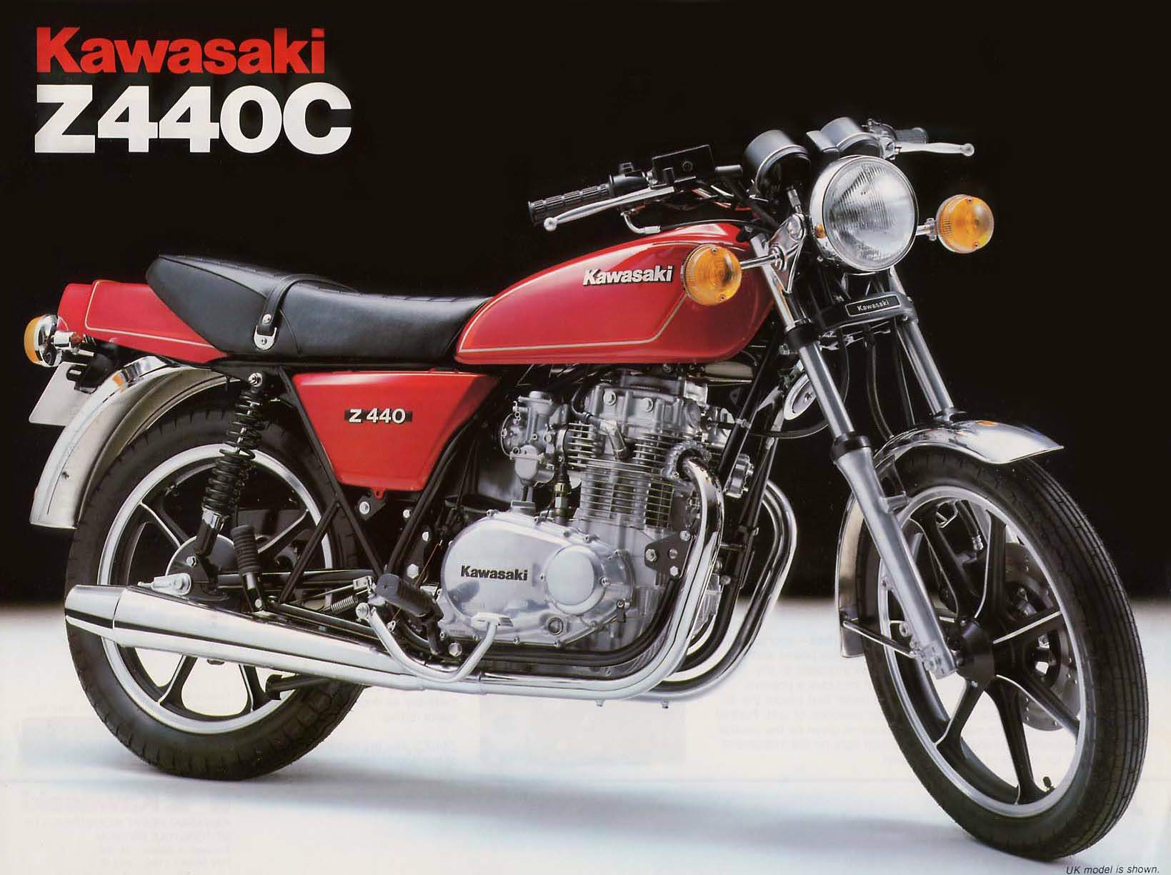 Jo da Som konservativ Kawasaki Z440C