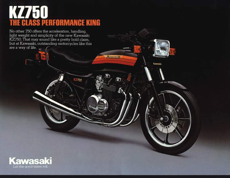vandtæt dukke Misbruge Kawasaki Z750F