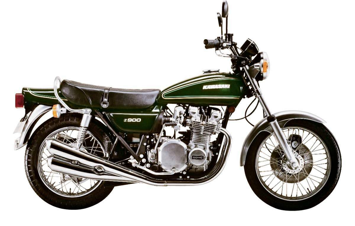 Se internettet Avenue Regelmæssighed 1972 Kawasaki Z1 900