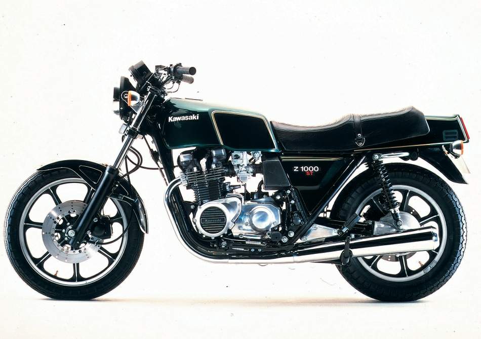 Veluddannet Begå underslæb knap 1979 Kawasaki Z 1000ST