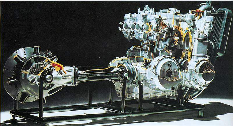 skål Ambient praktiseret 1978 Kawasaki Z 1300 Prototype