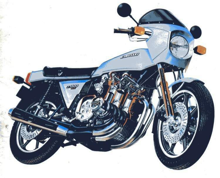 eksplicit Borgmester spise 1978 Kawasaki Z 1000 Z1-R