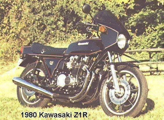 knus cilia skorsten 1980 Kawasaki Z 1000 Z1-R